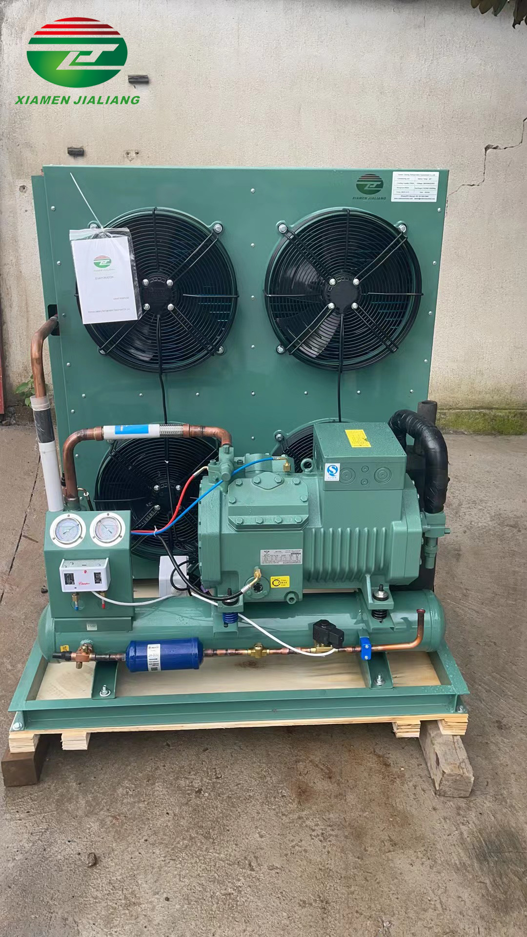 Efficient heat dissipation to ensure efficient operation of cold storage