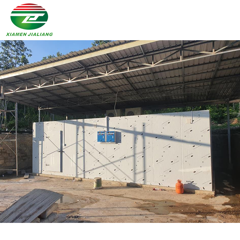 cold storage room for vegetable