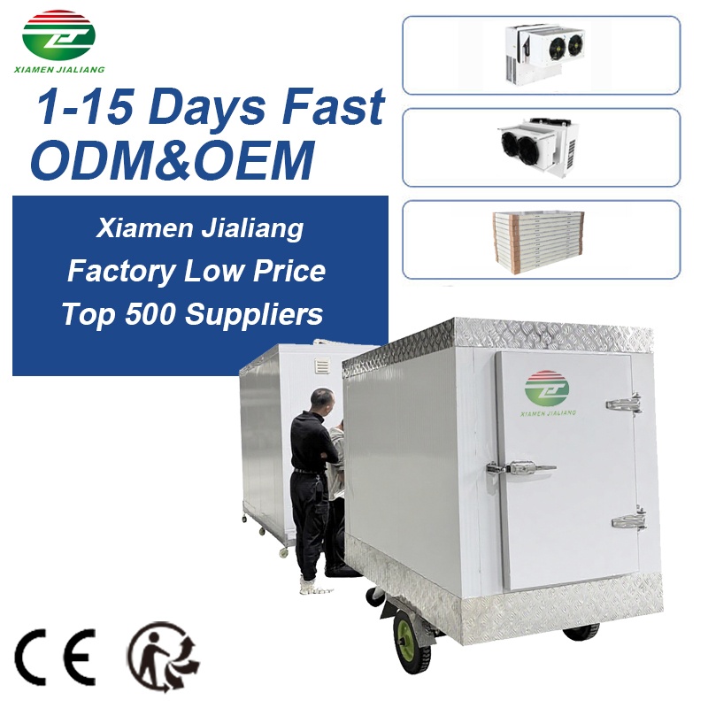 Cold Room Trailer Ice Cream Beer