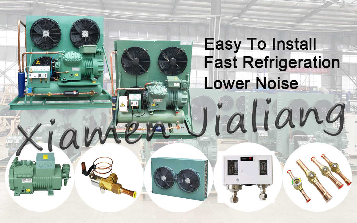 lower noise condenser unit