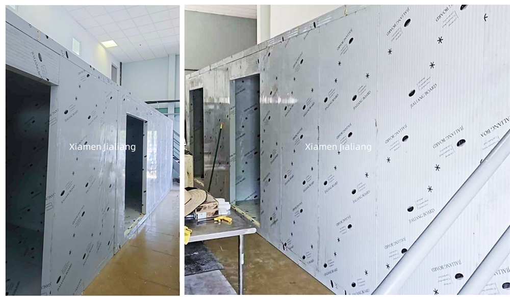 Jordan household Cold Room Built Outdoor