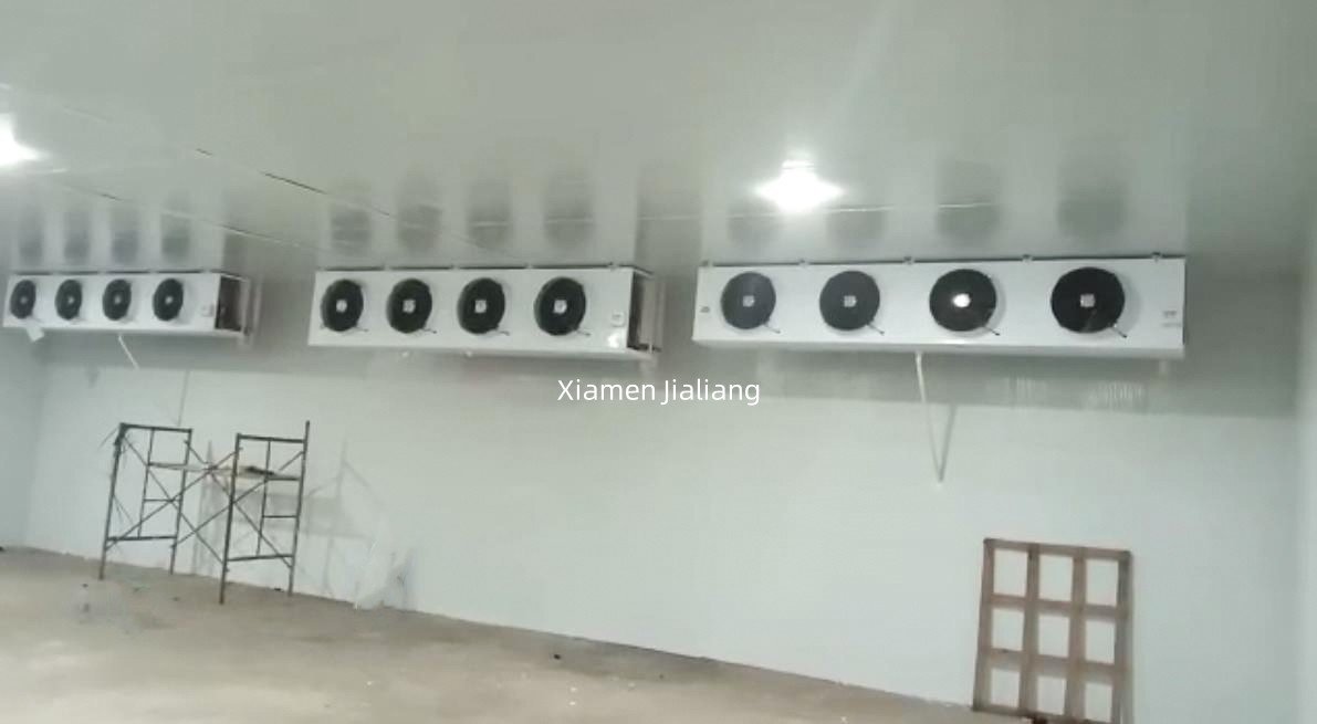 cold storage room for fish