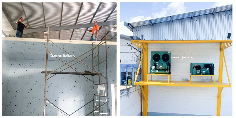 converting cold room to storage