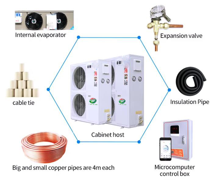 condensing unit for cold room 10hp Inverter