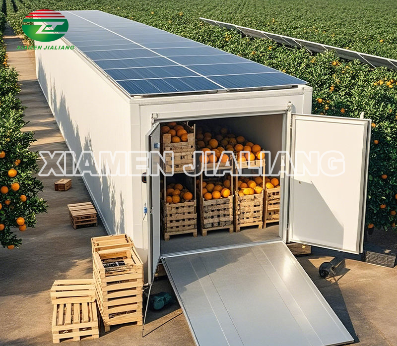 solar powered cold room