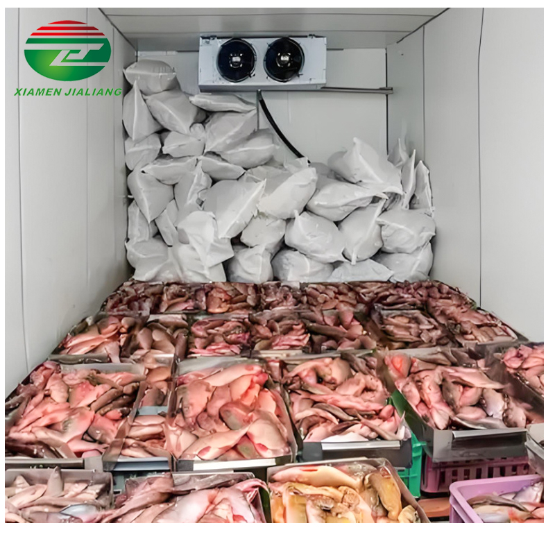cold storage room for fish
