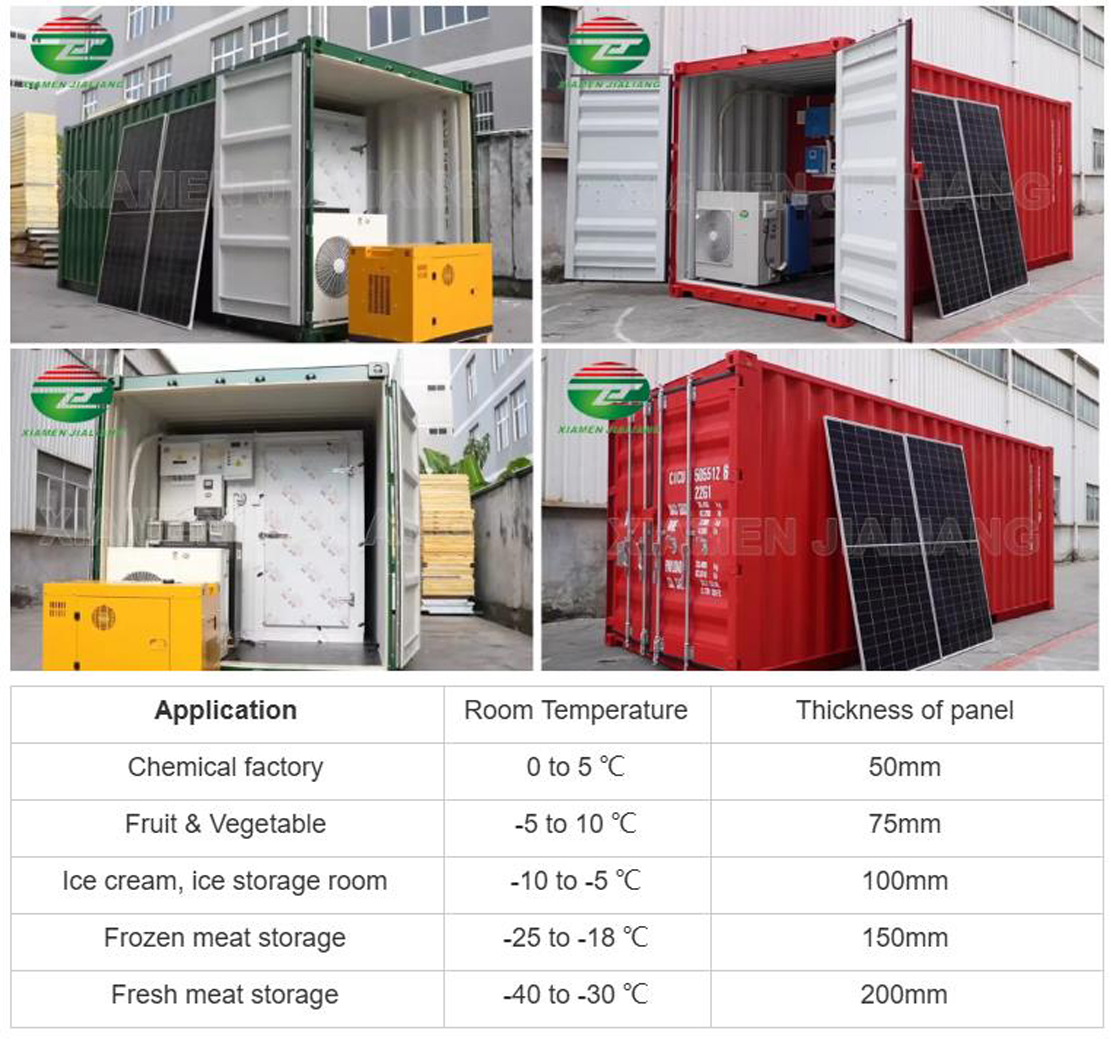 solar cold room refrigeration unit