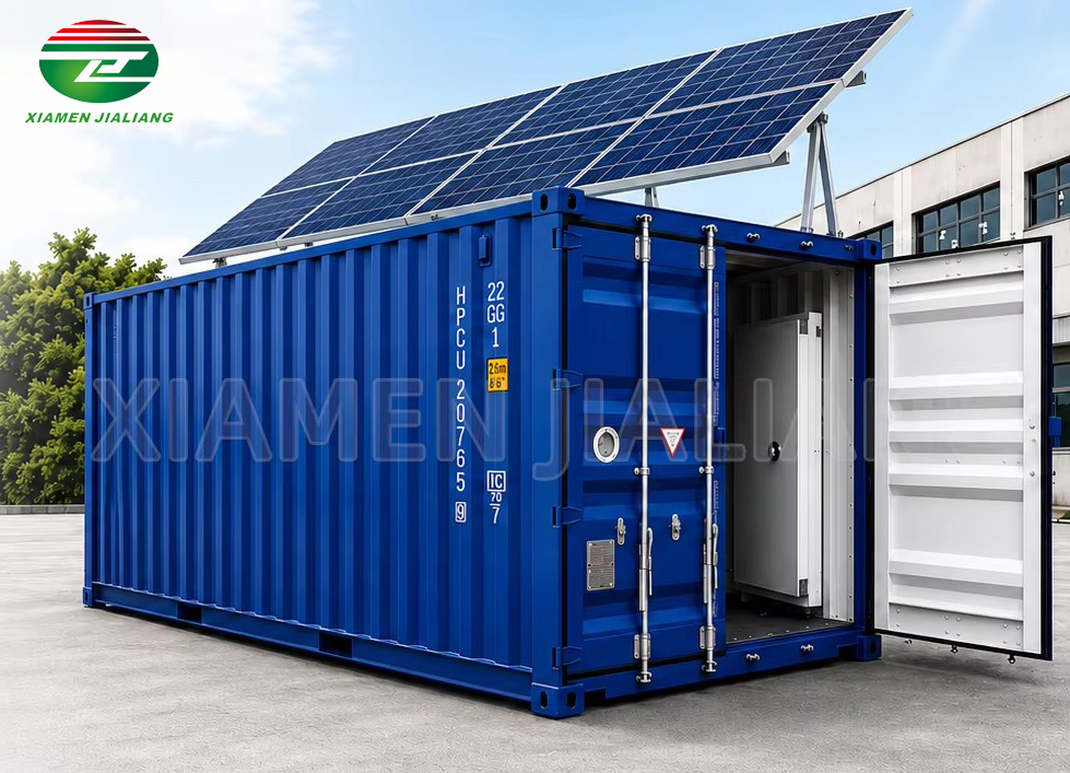 solar power container cold room