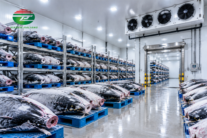 tuna freezer room