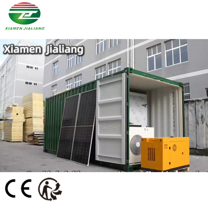 Cold Room With Solar Panel 